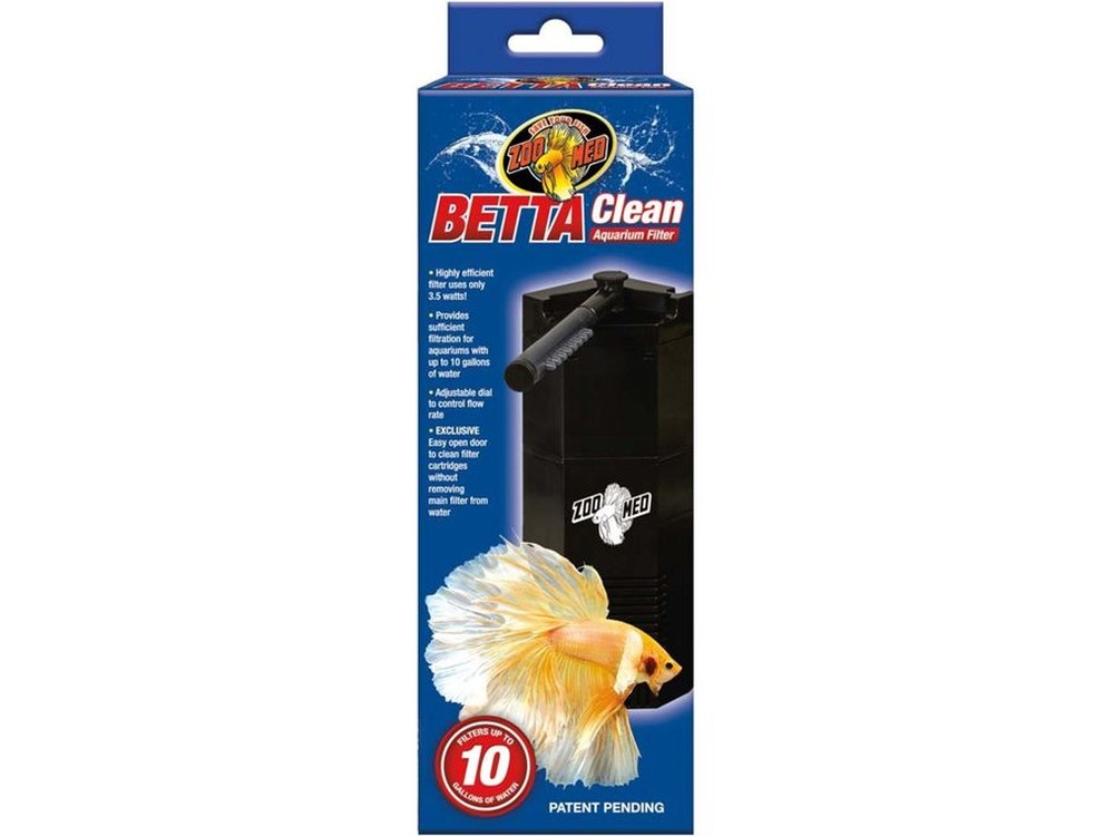 Zoo Med Betta Clean Aquarium Filter 1ea/10 gal, Single