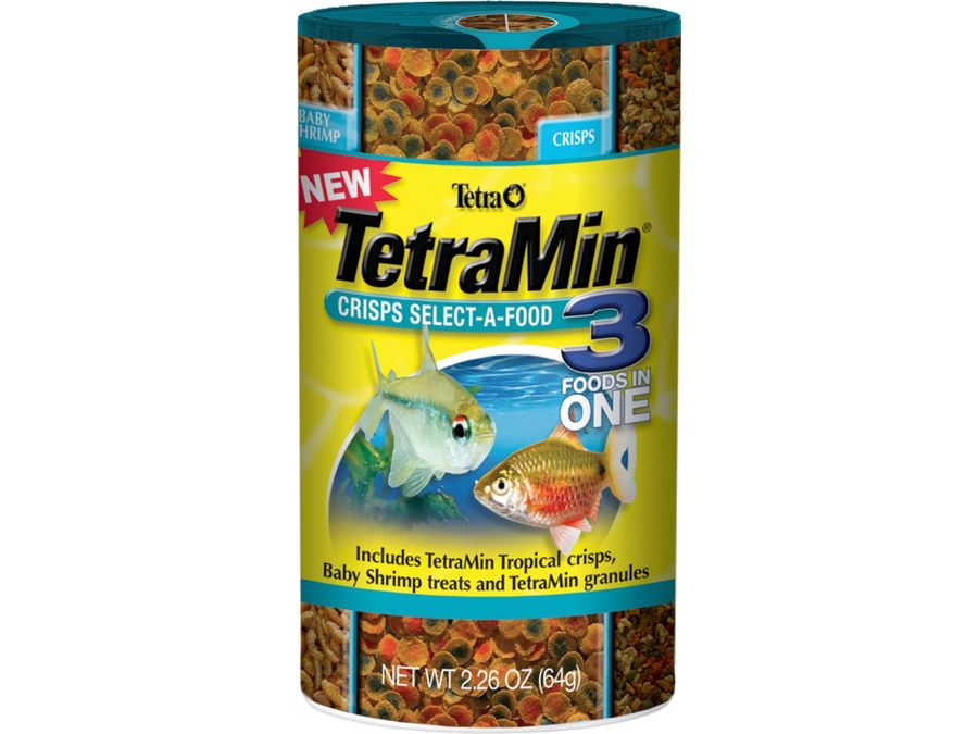 Tetra TetraMin Crisps Select-A-Food Fish Food 1ea/2.4 oz