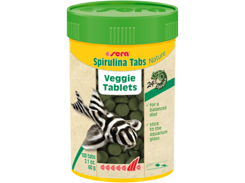 Sera Spirulina Tabs Nature 2.1oz Aquatic Diet Sera