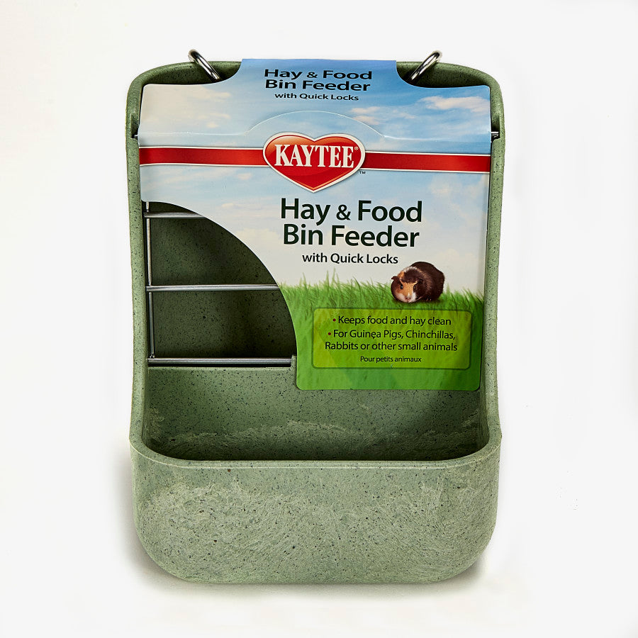Kaytee Hay & Food Bin Feeder Kaytee 