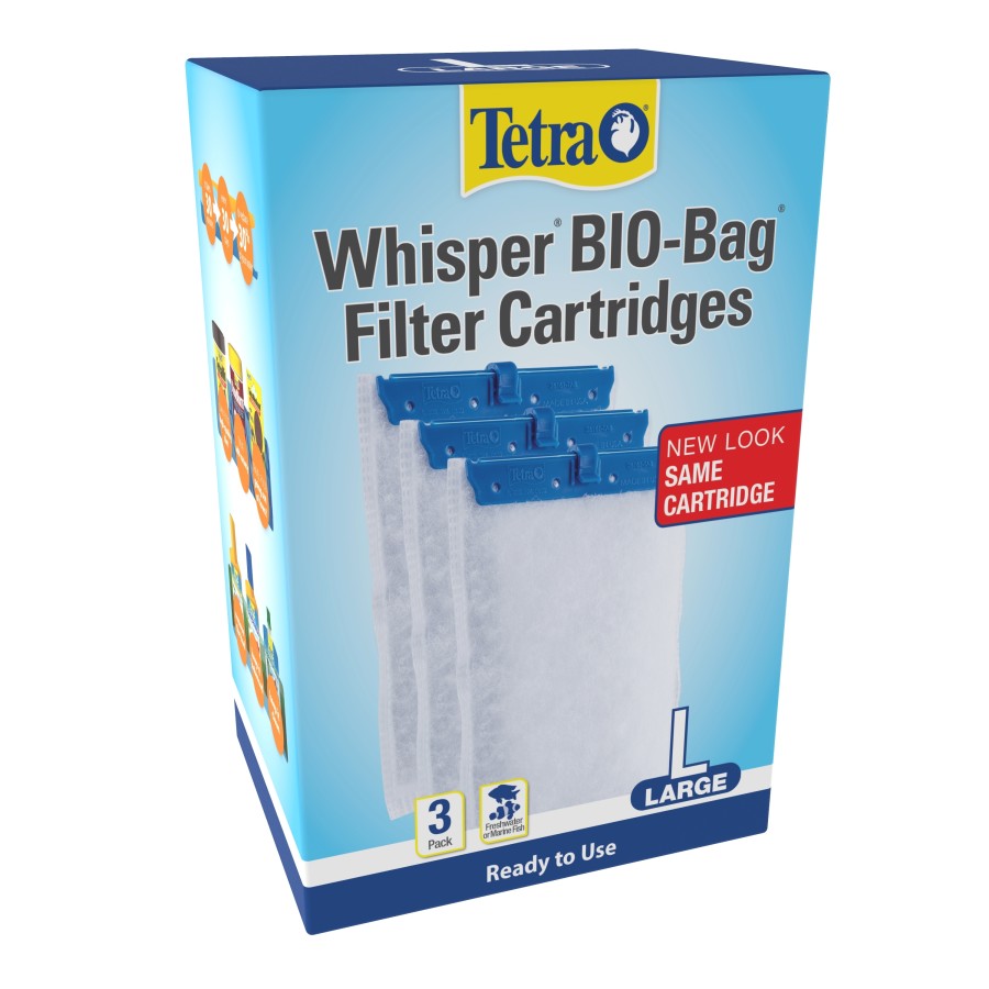 Tetra Whisper Bio-Bag Cartridge for IQ and PF Filters 1ea/3 pk, LG