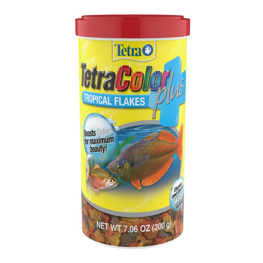 Tetra TetraColor Plus Tropical Flakes Fish Food 1ea/7.06 oz