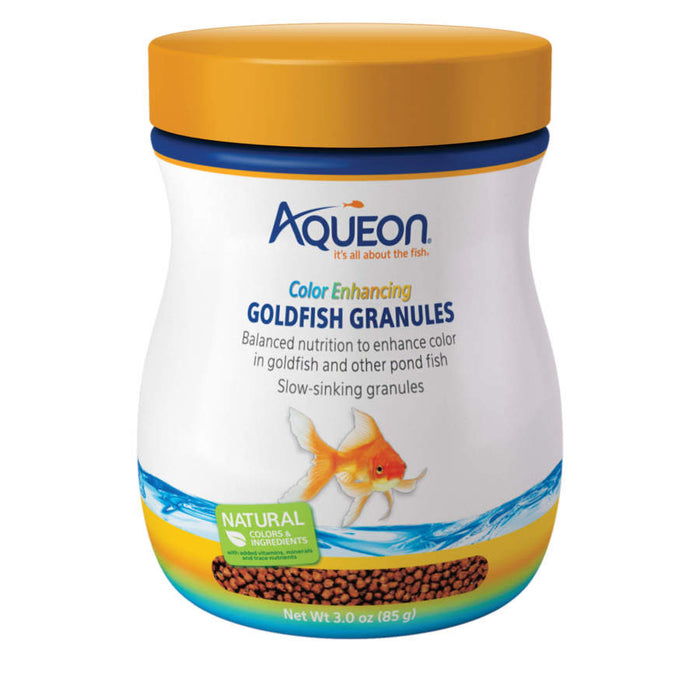 Aqueon Goldfish Granules Color Enhancing - 3oz