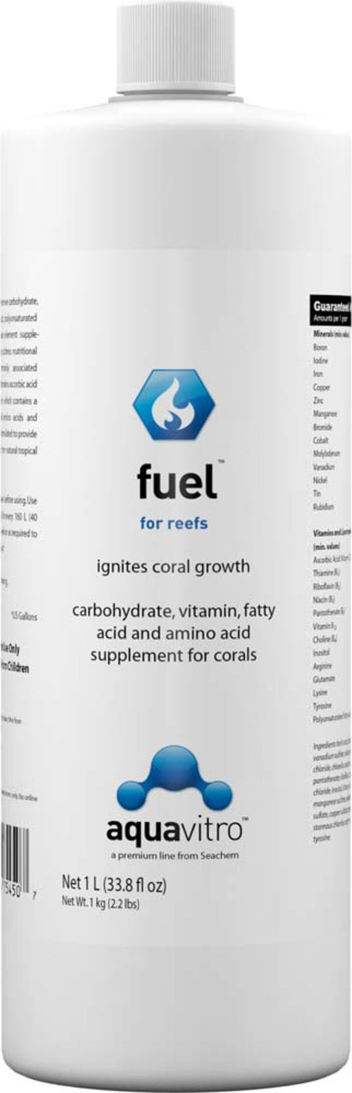 Fuel Carbohydrate, Vitamin, FattyAcid and Amino Acid Supplement for Corals