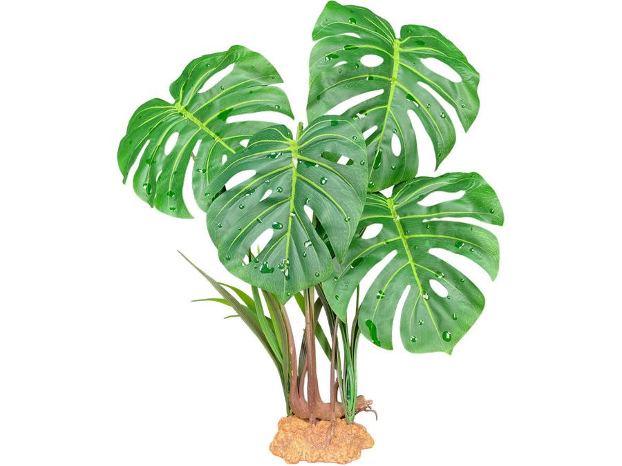 Komodo Standing Plant Monstera Leaf, 1ea/18 in