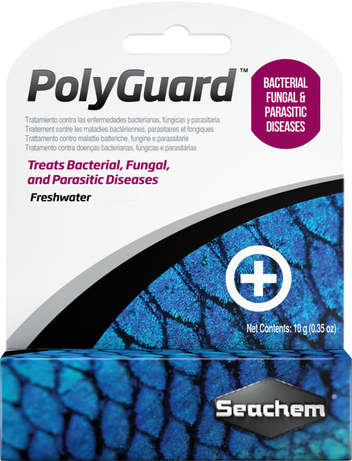 Seachem Laboratories PolyGuard Bacterial, Fungal and Parasitic Diseases Treatment 1ea/0.4 oz