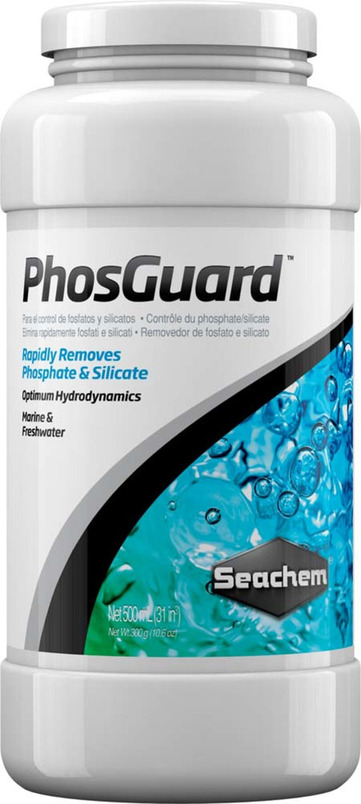 Seachem Laboratories PhosGuard Phosphate and Silicate Remover 1ea/500 ml