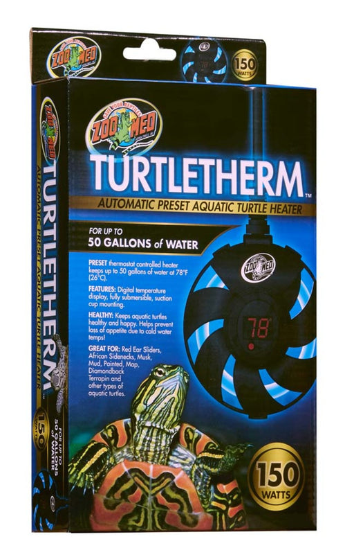 Zoo Med Turtletherm Automatic Preset Aquatic Turtle Heater 1ea/150 W