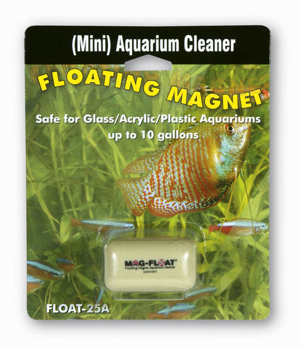Mag-Float Floating Magnet Acrylic/Glass Aquarium Cleaner 1ea/Mini