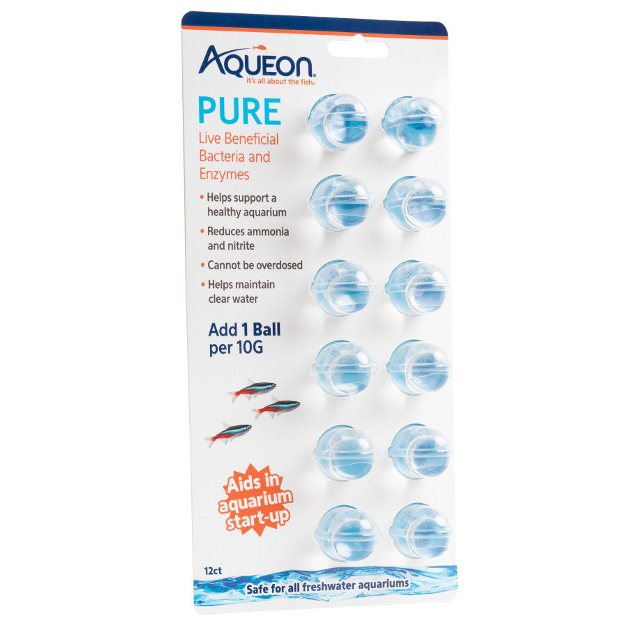 Aqueon PURE Live Beneficial Bacteria 12pk