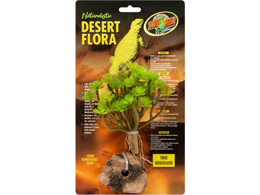 Zoo Med Desert Flora Plant Tree Houseleek, 1ea/One Size