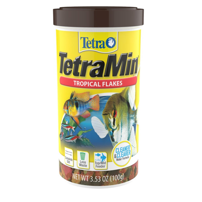 Tetra TetraMin Tropical Flakes Fish Food 1ea/3.53 oz