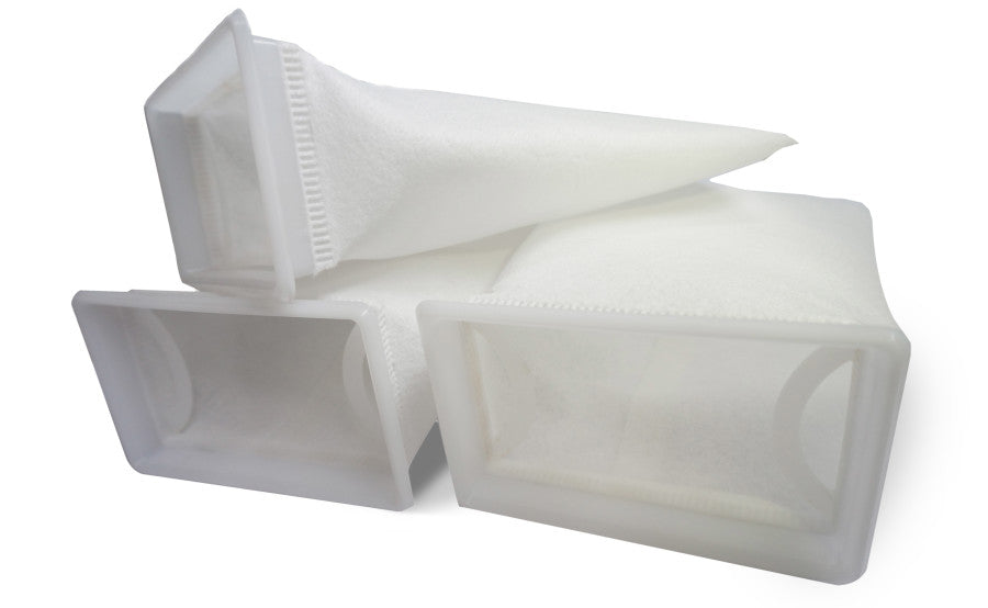 Eshopps Rectangle Filter Sock White, 1ea/3 pk Eshopps 