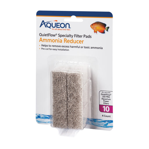 Quiet Flow Specialty Filter Pads Ammonia Reducer 10 gal, 4ct