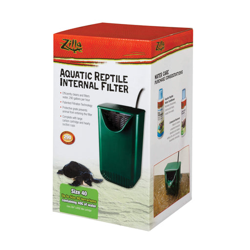 Zilla Aquatic Reptile Internal Filter size 40