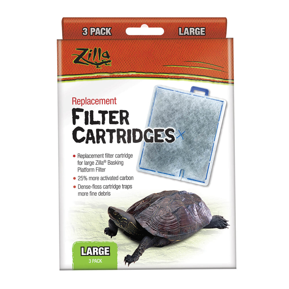 Zilla Replacement Filter Cartridges Large 3pack