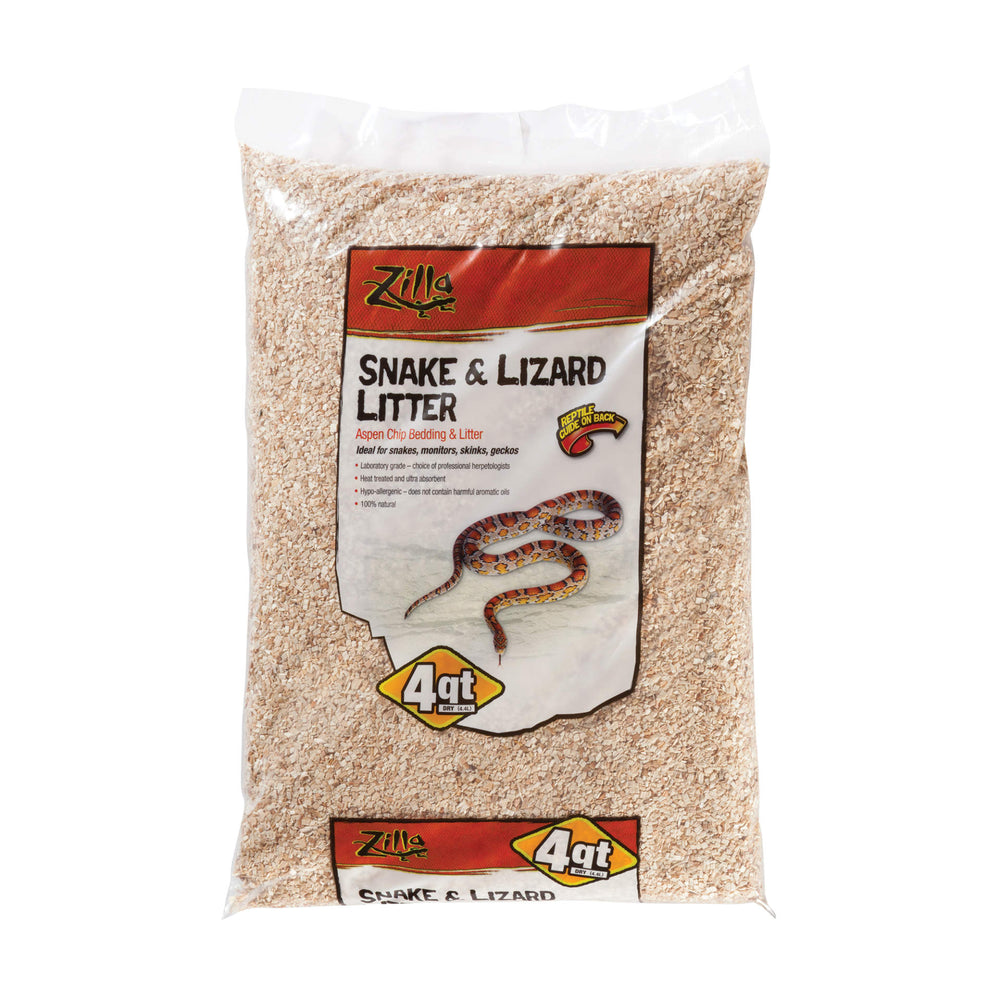 Zilla Snake and Lizard Litter, 4qt