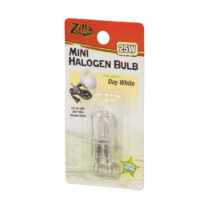Zilla Day White Mini Halogen Bulb, 25w