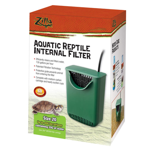Zilla Aquatic Reptile Internal Filter size 20