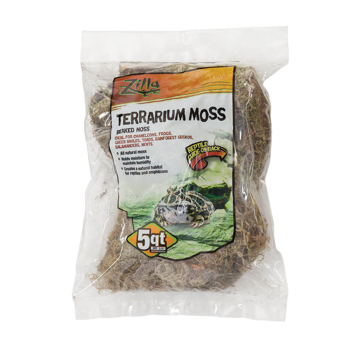 Zilla Terrarium Moss, 5qt