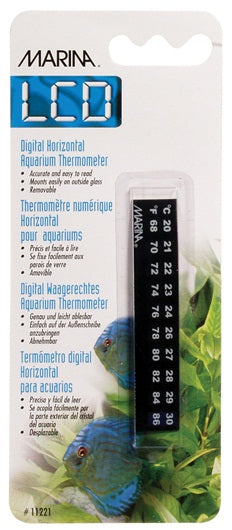 Marina Dolphin Thermometer C/F (Horizontal LCD)