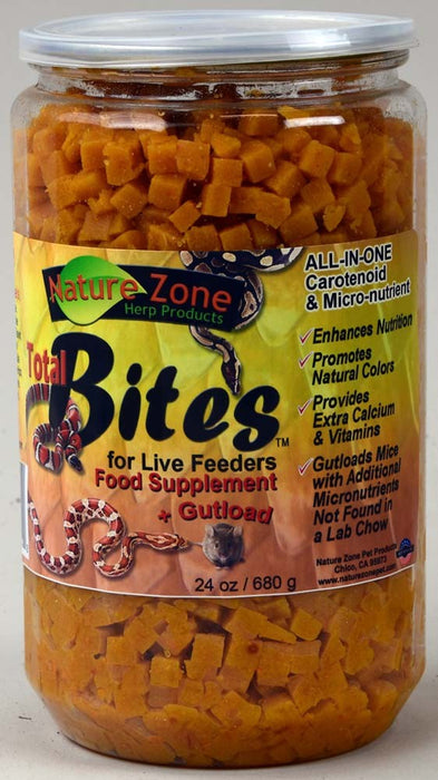 Nature Zone Total Bites for Live Feeders, 24 oz