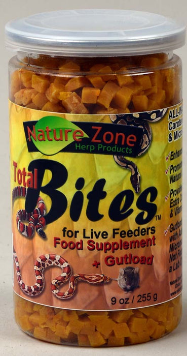 Nature Zone Total Bites for Live Feeders, 9oz