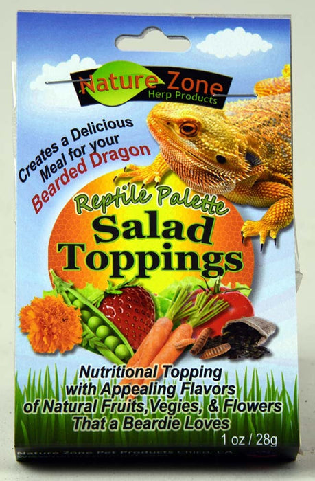 Nature Zone Salad Toppings Bearded Dragon 2oz