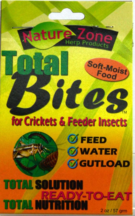 Nature Zone Cricket Total Bites with Spirulina, 2oz