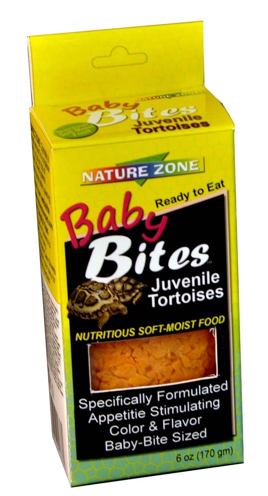 Nature Zone Baby Bite Tortoise Food, 6oz