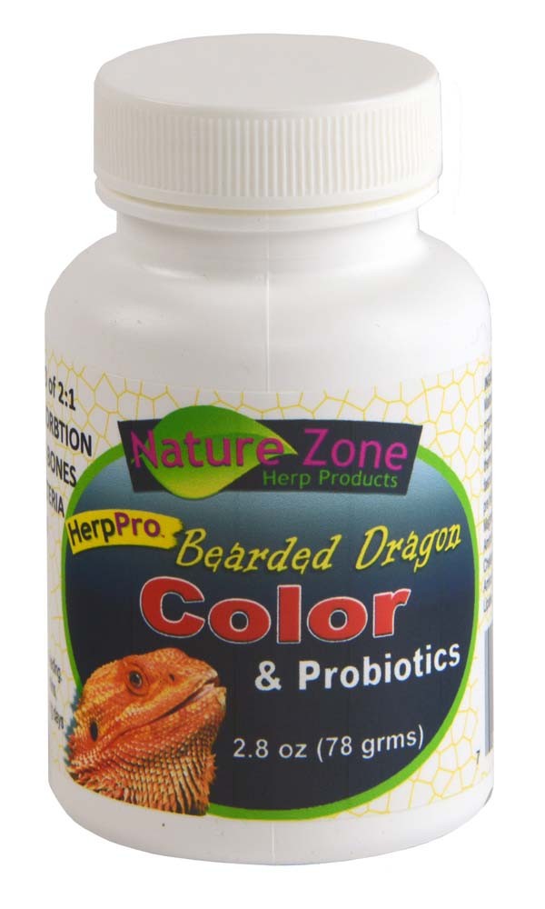 Nature Zone Bearded Dragon Color & Probiotics, 2.8oz