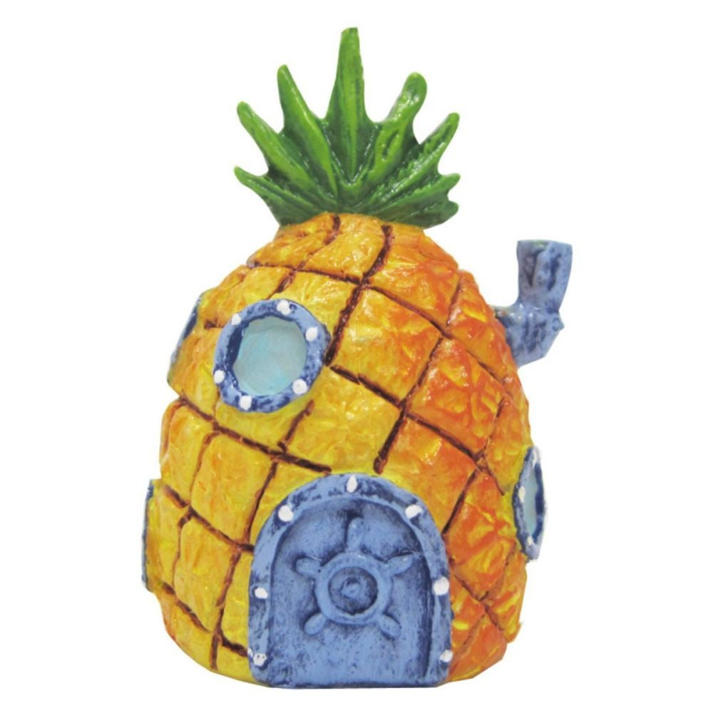 Penn-Plax Sponge Pineapple House Ornament