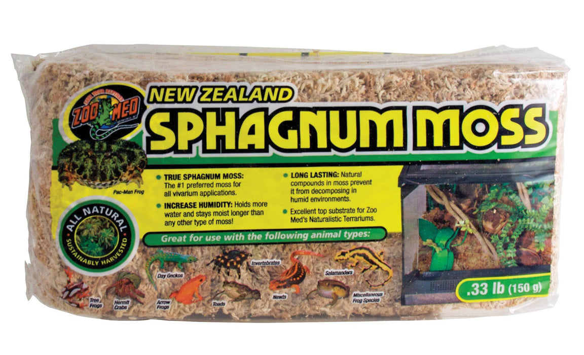Zoo Med New Zealand Sphagnum Moss, 0.33lb