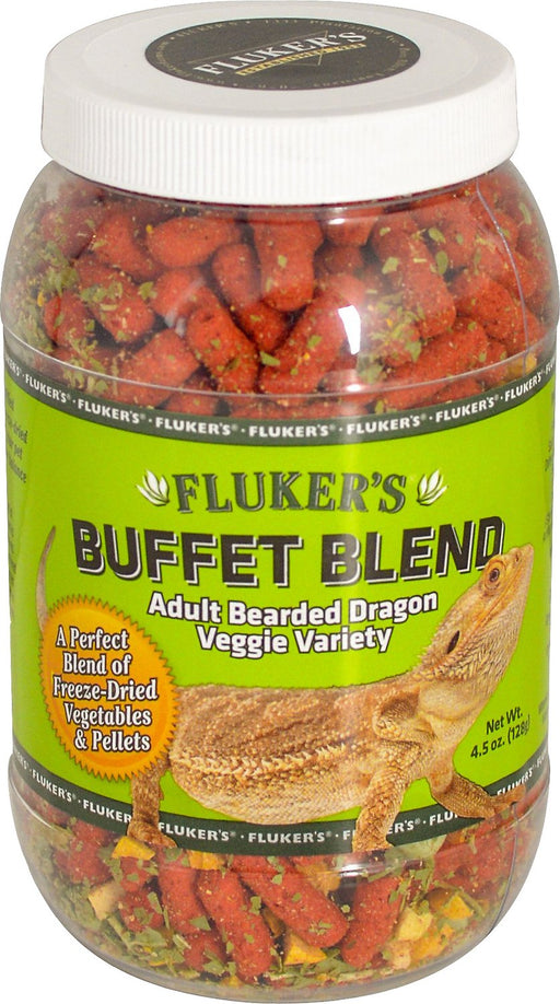 Fluker's Buffet Blend for Juvenile Bearded Dragons - Veggie Variety, 9 oz
