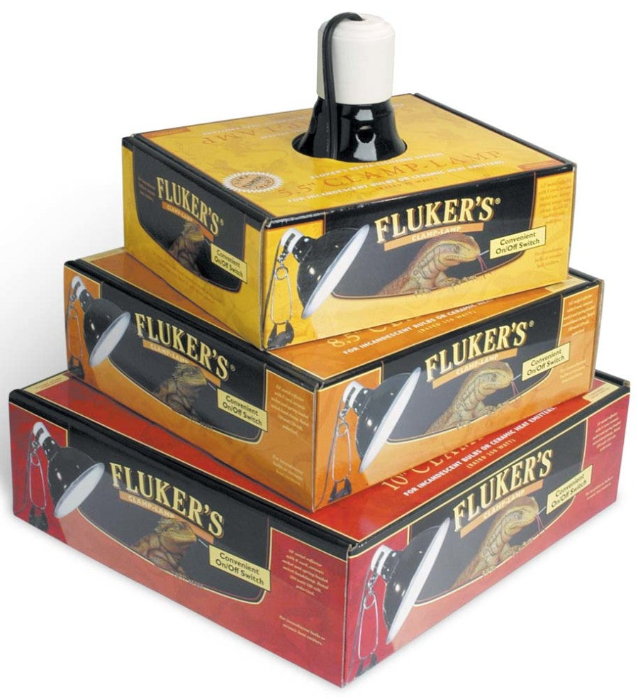 Fluker’s Deluxe Clamp Lamp 8.5