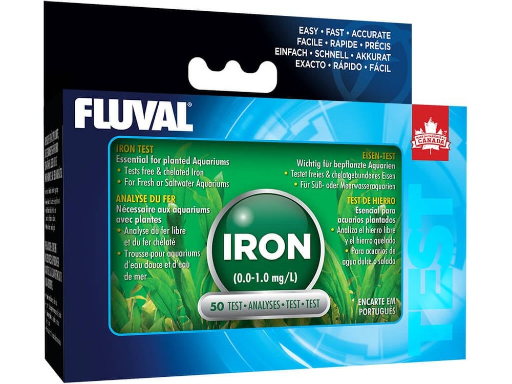 Fluval Iron Test Kit, Fresh/Salt