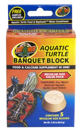 Zoo Med Aquatic Turtle Banquet® Block Regular 5pack