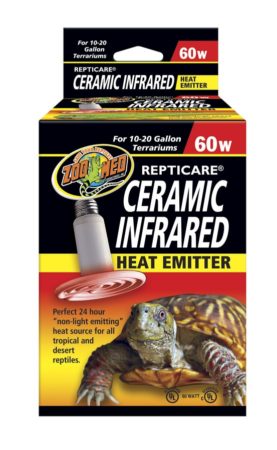 Zoo Med ReptiCare Ceramic Infrared Heat Emitter, 60w