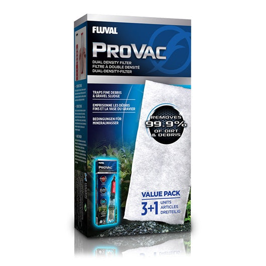 Fluval ProVac Replacement Filter Pad 4pk