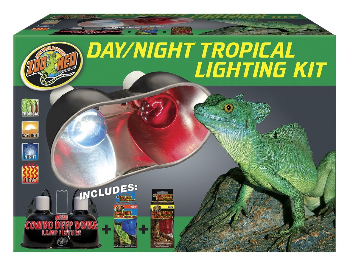 Zoo Med Day/Night Tropical Lighting Kit