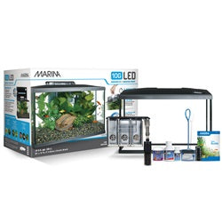Marina 10G LED Aquarium Kit, 10 Gallon
