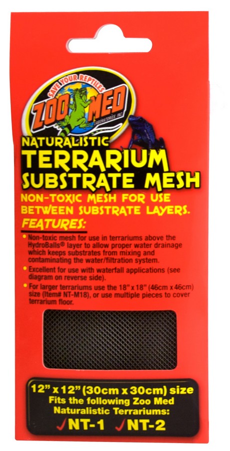 Zoo Med Naturalistic Terrarium® Substrate Mesh 12"x12"