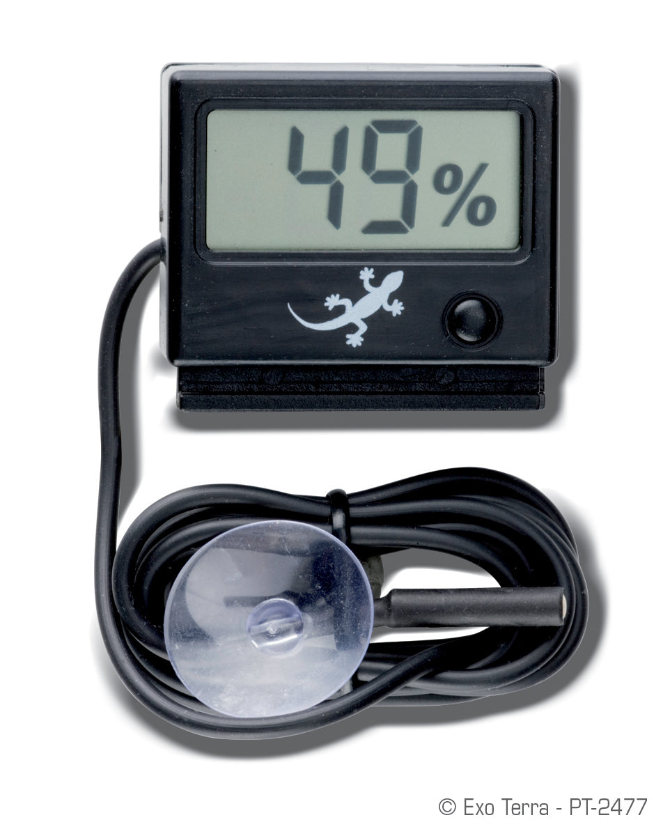 Exoterra Thermometer analog rund, Thermo- & Hygrometer
