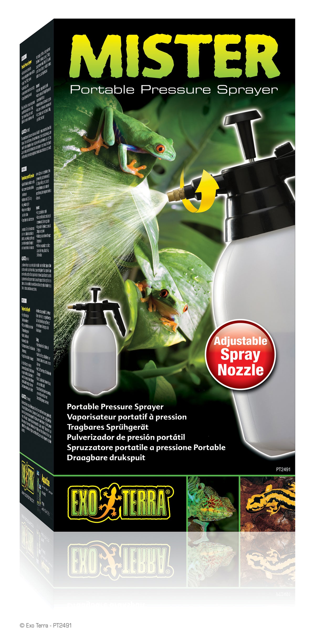 Exo Terra Mini Mister Reptile Spray Bottle 16 oz - Feeders Pet Supply