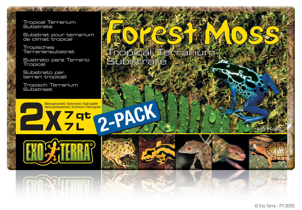 Exo Terra Forest Moss, 7qt (2 pack)