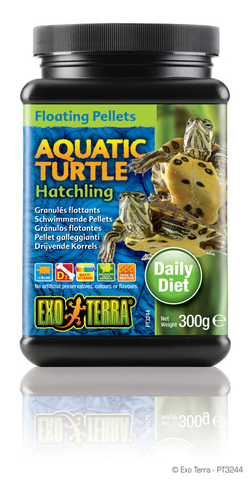 Exo Terra Aquatic Turtle Hatchling Formula Floating Pellets, 10.5oz