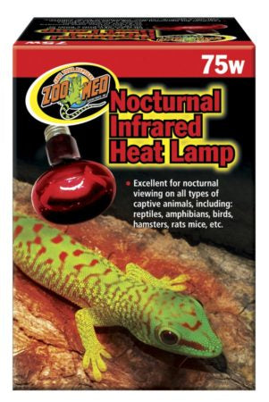 Zoo Med Nocturnal Infrared Heat Lamp, 75w