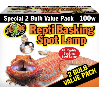 Zoo Med Repti Basking Spot Lamp, 100w (2 pack)