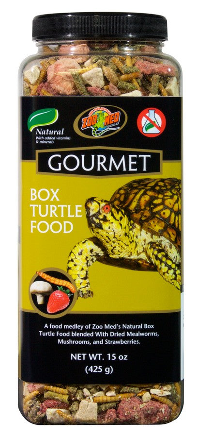 Zoo Med Gourmet Box Turtle Food, 15oz