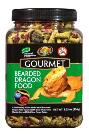 Zoo Med Gourmet Bearded Dragon Food, 8.25oz